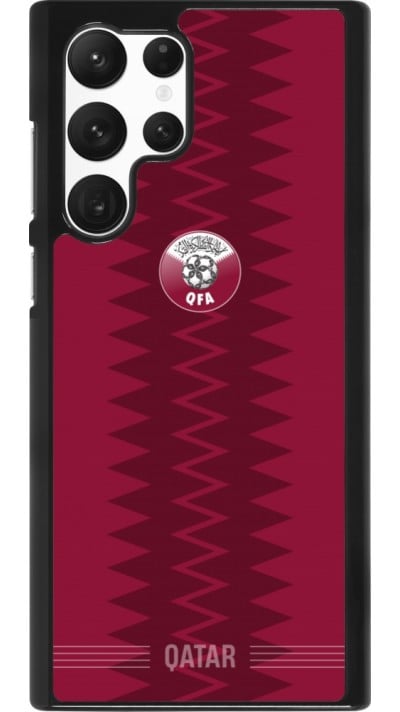 Coque Samsung Galaxy S22 Ultra - Maillot de football Qatar 2026 personnalisable