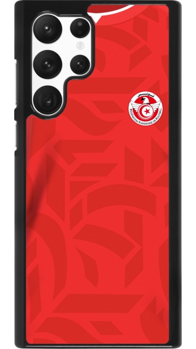 Coque Samsung Galaxy S22 Ultra - Maillot de football Tunisie 2022 personnalisable