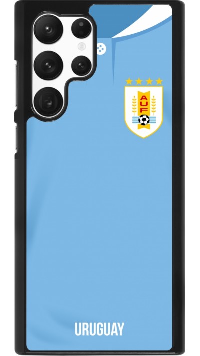 Samsung Galaxy S22 Ultra Case Hülle - Uruguay 2022 personalisierbares Fussballtrikot