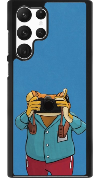 Samsung Galaxy S22 Ultra Case Hülle - Frog with camera DTMF