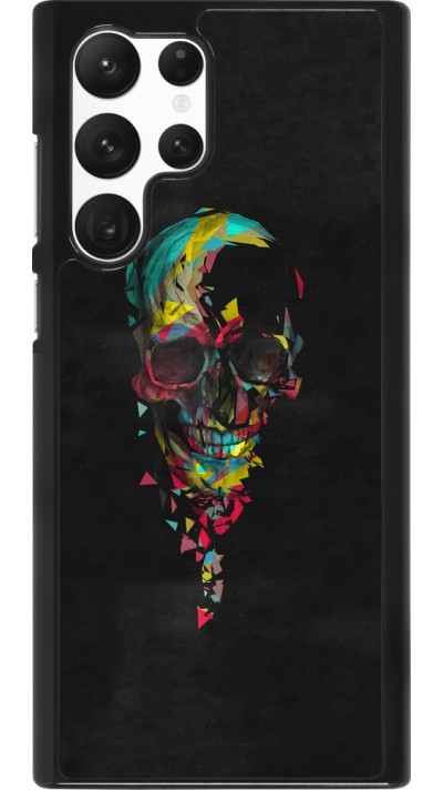 Samsung Galaxy S22 Ultra Case Hülle - Halloween 22 colored skull
