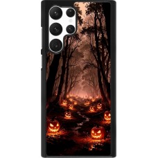 Coque Samsung Galaxy S22 Ultra - Halloween 2025 Road of Terrifying Pumpkins