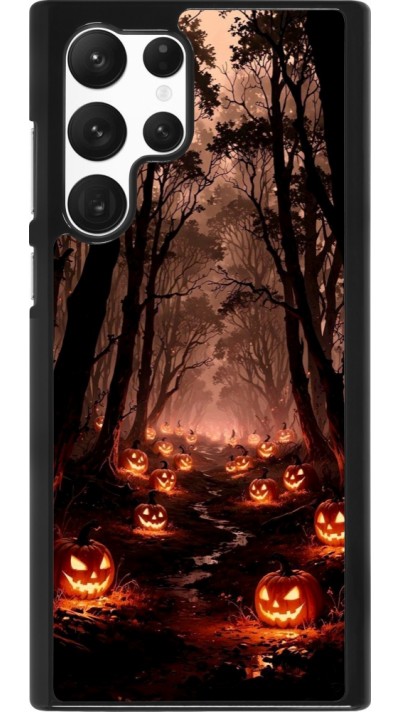 Coque Samsung Galaxy S22 Ultra - Halloween 2025 Road of Terrifying Pumpkins