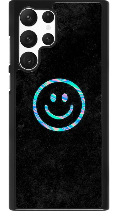 Coque Samsung Galaxy S22 Ultra - Happy smiley irisé