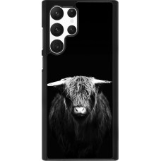Coque Samsung Galaxy S22 Ultra - Highland calf black