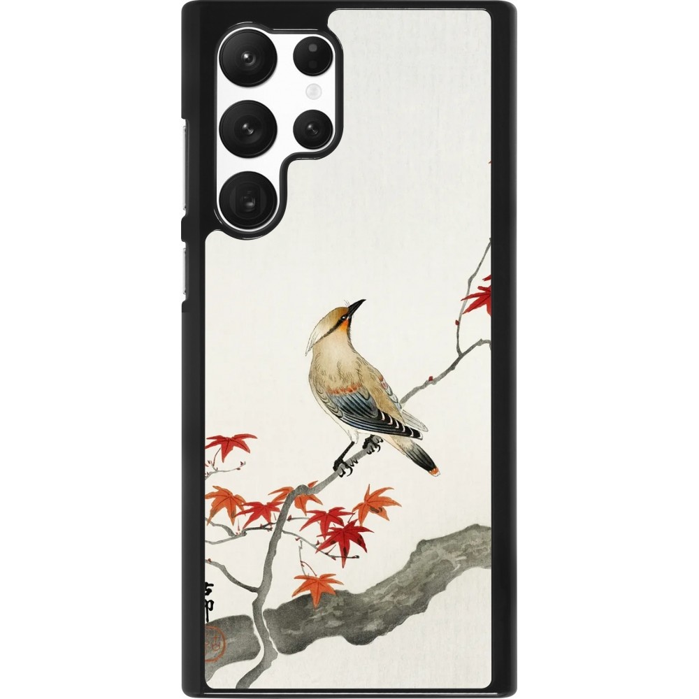 Samsung Galaxy S22 Ultra Case Hülle - Japanese Bird