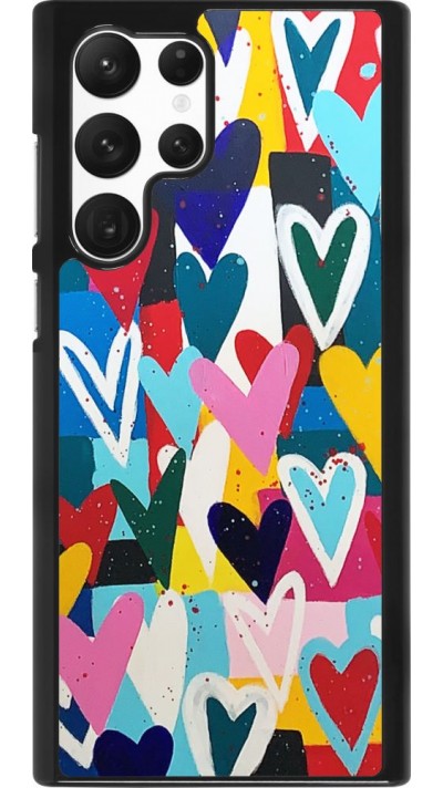 Coque Samsung Galaxy S22 Ultra - Joyful Hearts