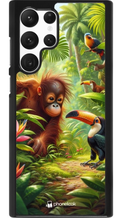 Samsung Galaxy S22 Ultra Case Hülle - Tropischer Dschungel Tayrona