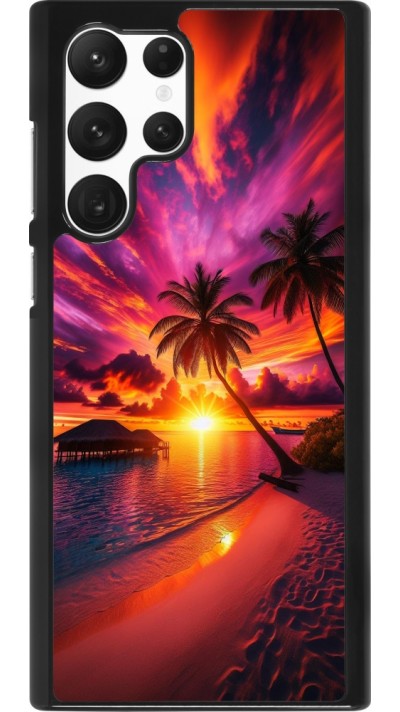 Coque Samsung Galaxy S22 Ultra - Maldives Dusk Bliss