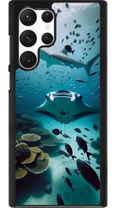 Samsung Galaxy S22 Ultra Case Hülle - Manta Lagune Reinigung