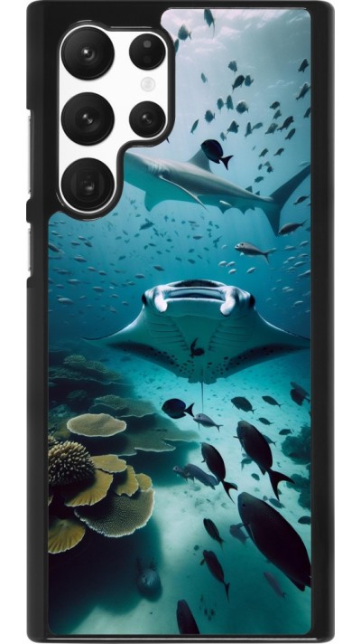 Coque Samsung Galaxy S22 Ultra - Manta Lagon Nettoyage