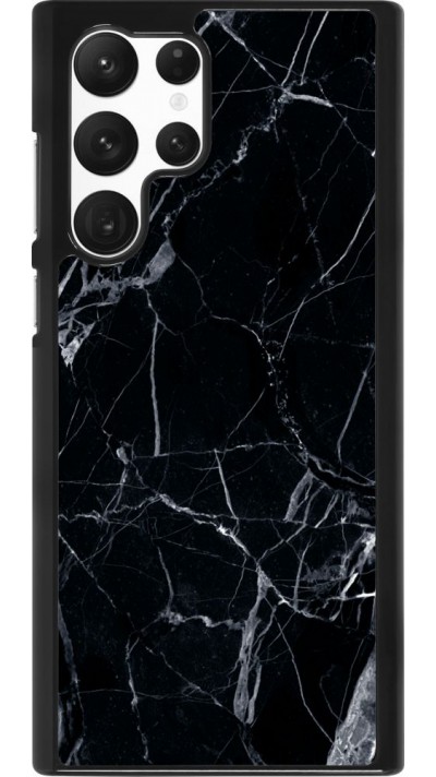 Coque Samsung Galaxy S22 Ultra - Marble Black 01