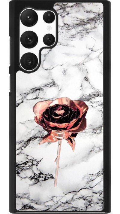 Hülle Samsung Galaxy S22 Ultra - Marble Rose Gold