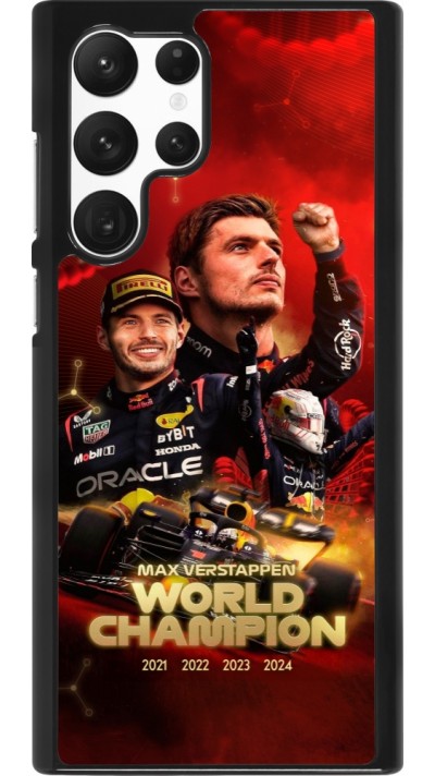 Coque Samsung Galaxy S22 Ultra - Max Verstappen Champion 2023