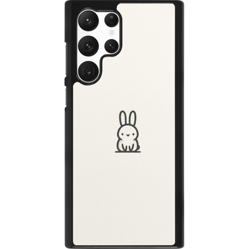 Samsung Galaxy S22 Ultra Case Hülle - Minimal Häschen Süße