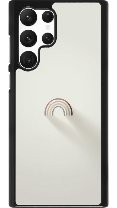 Samsung Galaxy S22 Ultra Case Hülle - Mini Regenbogen Minimal