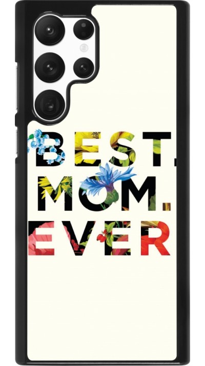 Samsung Galaxy S22 Ultra Case Hülle - Mom 2023 best Mom ever flowers