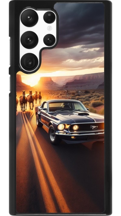 Samsung Galaxy S22 Ultra Case Hülle - Mustang 69 Grand Canyon