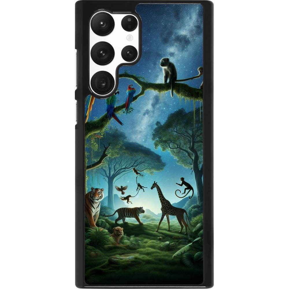 Coque Samsung Galaxy S22 Ultra - Paradis des animaux exotiques