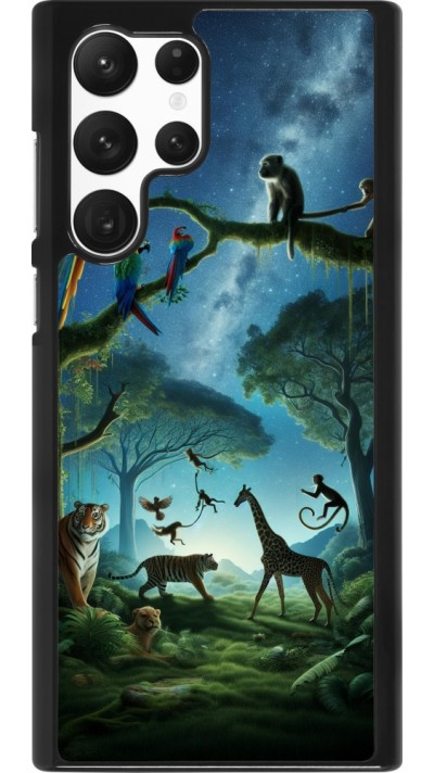 Coque Samsung Galaxy S22 Ultra - Paradis des animaux exotiques