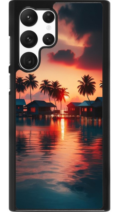Samsung Galaxy S22 Ultra Case Hülle - Paradies Malediven