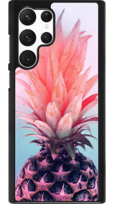 Hülle Samsung Galaxy S22 Ultra - Purple Pink Pineapple