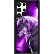 Coque Samsung Galaxy S22 Ultra - Purple Sky Wolf