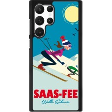 Coque Samsung Galaxy S22 Ultra - Saas-Fee Ski Downhill