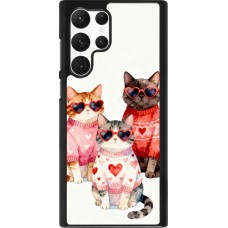 Coque Samsung Galaxy S22 Ultra - Saint Valentines Day 26 Cat Love