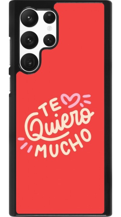 Samsung Galaxy S22 Ultra Case Hülle - Saint Valentines Day 26 Te quiero mucho