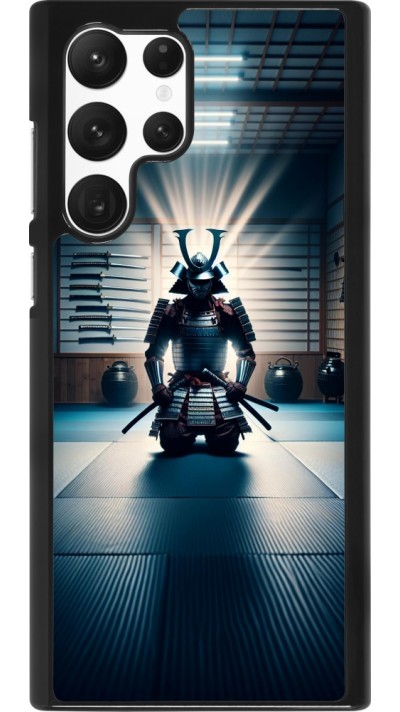 Samsung Galaxy S22 Ultra Case Hülle - Samurai im Gebet
