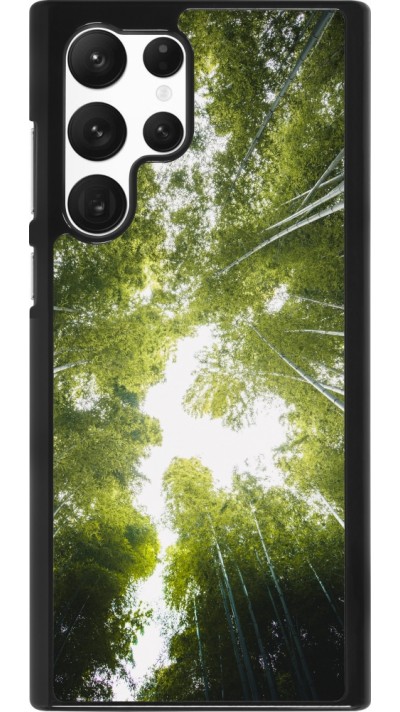 Coque Samsung Galaxy S22 Ultra - Spring 23 forest blue sky