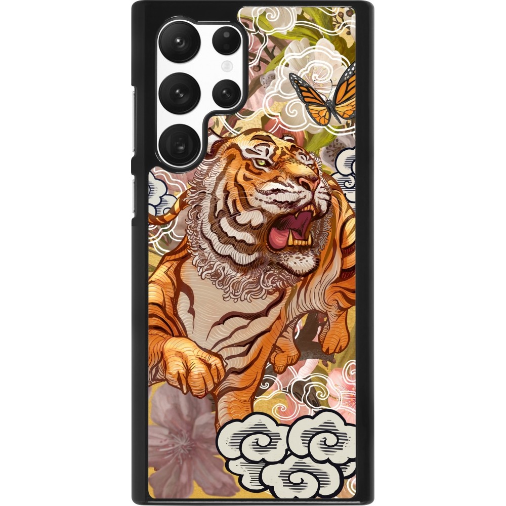 Samsung Galaxy S22 Ultra Case Hülle - Spring 23 japanese tiger