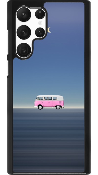 Samsung Galaxy S22 Ultra Case Hülle - Spring 23 pink bus
