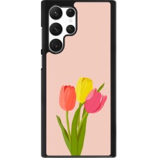 Samsung Galaxy S22 Ultra Case Hülle - Spring 23 tulip trio