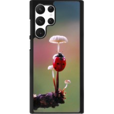 Samsung Galaxy S22 Ultra Case Hülle - Ladybird on a mushroom Spring 2026