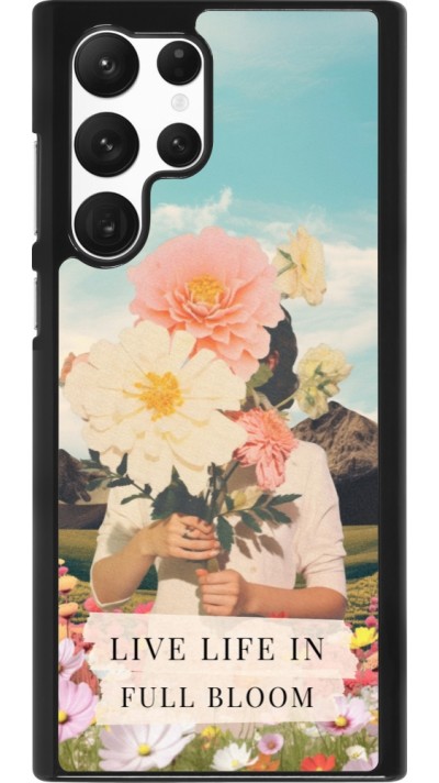 Samsung Galaxy S22 Ultra Case Hülle - Live life in full moon Spring 2026