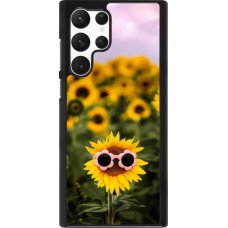Samsung Galaxy S22 Ultra Case Hülle - Sunflower with glasses Spring 2026