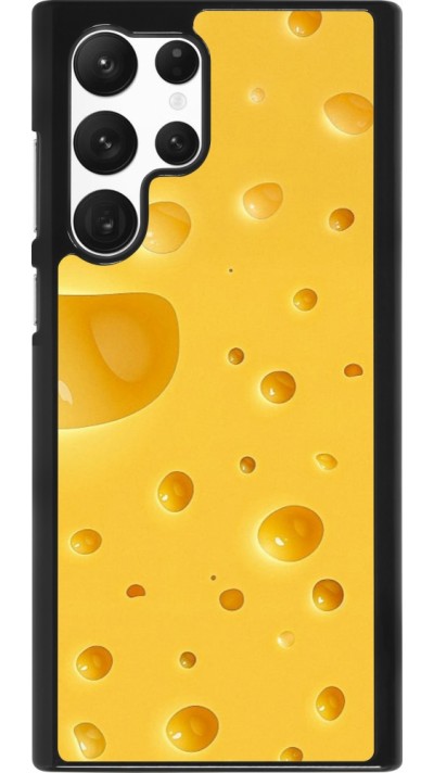 Samsung Galaxy S22 Ultra Case Hülle -  Nationalfeiertag Schweiz Cheese