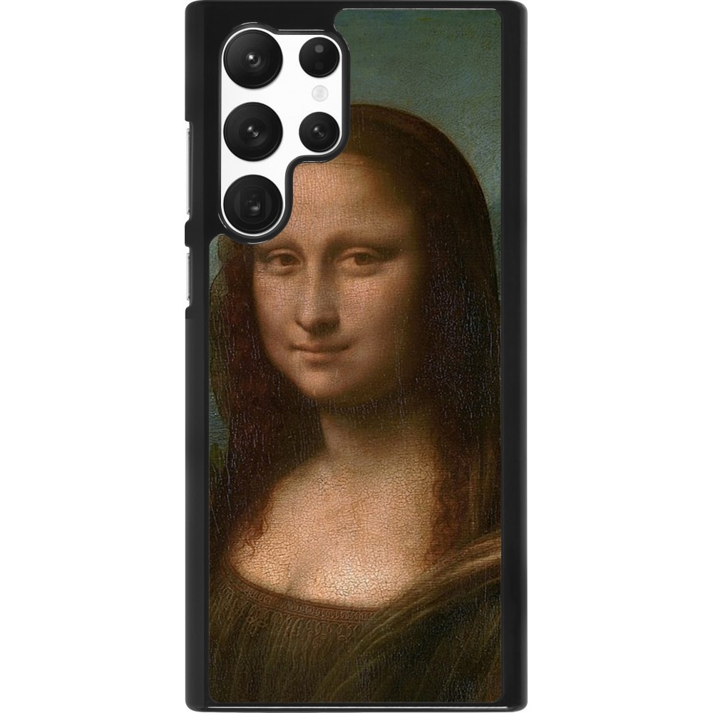 Samsung Galaxy S22 Ultra Case Hülle - Kunstbild - Mona Lisa - Leonardo de Vinci