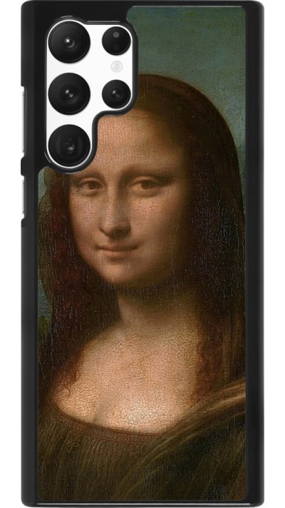 Coque Samsung Galaxy S22 Ultra - Tableau art - La Joconde - Léonard de Vinci