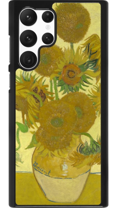 Coque Samsung Galaxy S22 Ultra - Tableau art - Les Tournesols - Van Gogh
