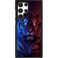 Hülle Samsung Galaxy S22 Ultra - Tiger Blue Red
