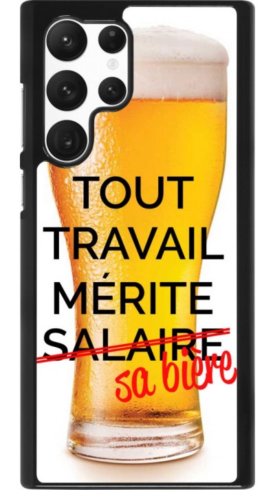 Hülle Samsung Galaxy S22 Ultra - Tout travail mérite sa bière