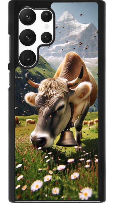 Samsung Galaxy S22 Ultra Case Hülle - Kuh Berg Wallis