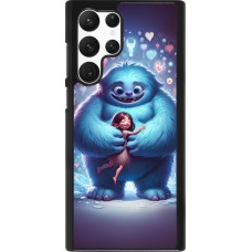 Samsung Galaxy S22 Ultra Case Hülle - Valentin 2024 Flauschige Liebe