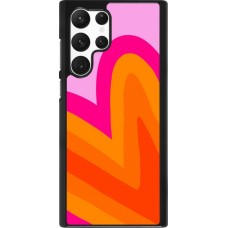 Samsung Galaxy S22 Ultra Case Hülle - Valentine 2024 heart gradient