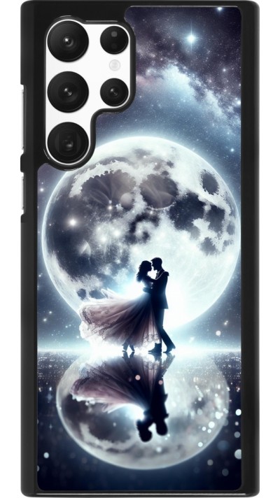 Samsung Galaxy S22 Ultra Case Hülle - Valentin 2024 Liebe unter dem Mond