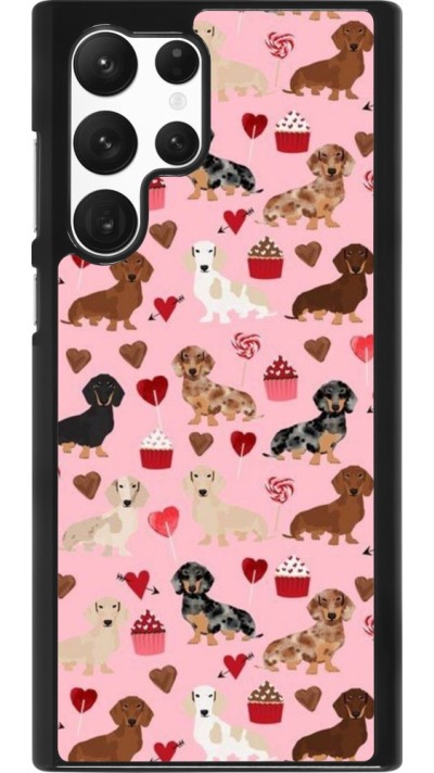 Samsung Galaxy S22 Ultra Case Hülle - Valentine 2024 puppy love