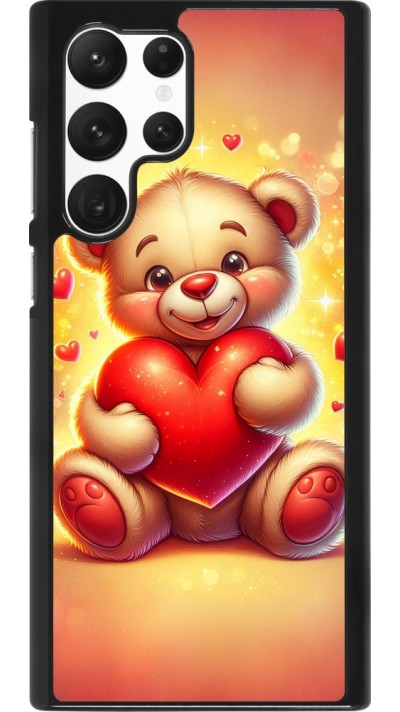 Samsung Galaxy S22 Ultra Case Hülle - Valentin 2024 Teddy Liebe